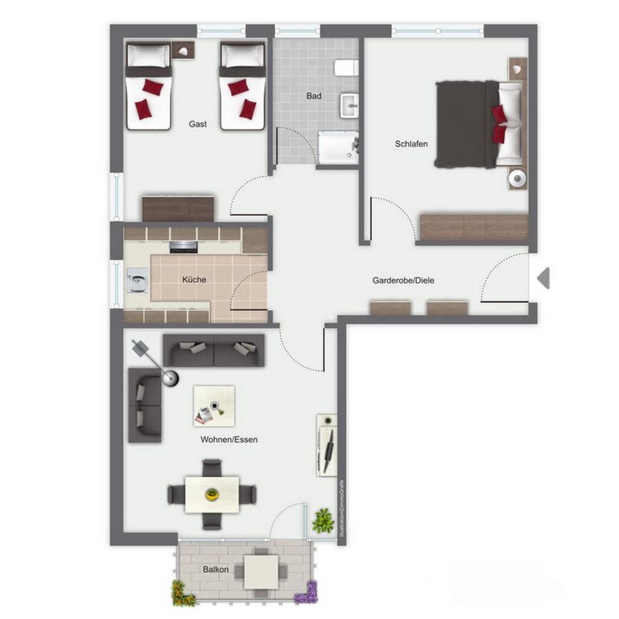 Ferienhaus Am Deich Wohnung 04 Больтенхаген Экстерьер фото